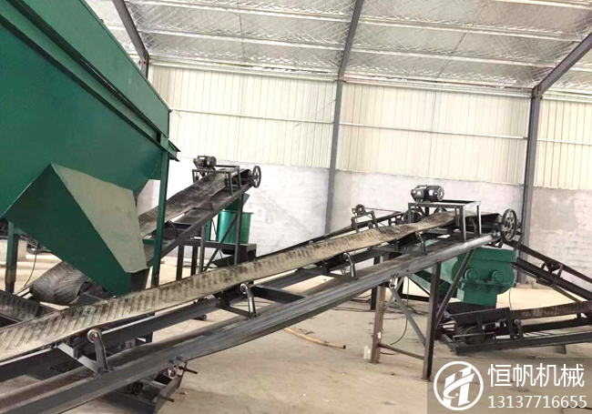 有機(jī)肥生產(chǎn)線的出現(xiàn)使無人問津的豬糞成了“香餑餑”(圖3) 豬糞有機(jī)肥生產(chǎn)線